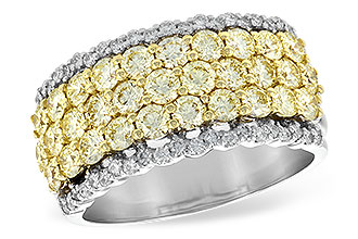 A189-45422: LDS DIA RG 1.90 YELLOW DIAS 2.18 TW