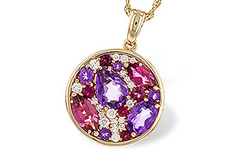 A274-89086: NECK 1.83 TW SEMI-PRECIOUS (P.TOUR, AMY) 2.00 TGW