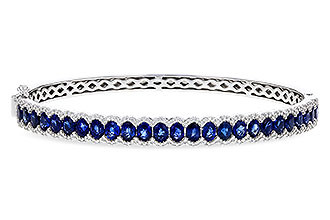 B274-89922: BANGLE 5.09 TW SAPPHIRE 5.65 TGW