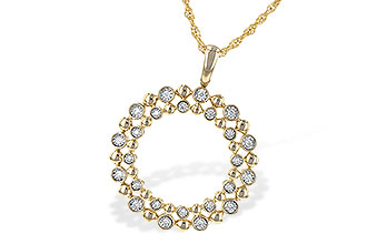C190-32649: NECKLACE .12 TW