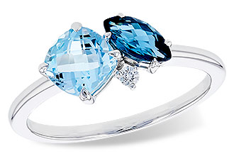 D273-93586: LDS RG 1.49 TW BLUE TOPAZ 1.52 TGW
