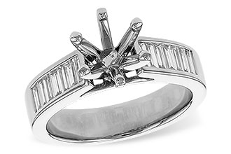 D274-82695: LDS SEMI DIA RG .50 TW BAGUETTES