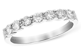 E093-06358: LDS DIA WED RG .50 TW (7 STONES)