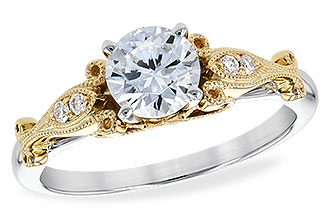 F189-38167: LDS SEMI DIA RG .05 TW