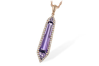 K189-38176: NECK 2.62 AMETHYST 2.85 TGW