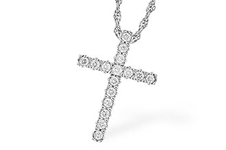 K273-91767: NECKLACE .25 TW