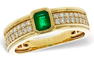 K274-89076: LDS RG .42 EMERALD .75 TGW (5x4MM EM)