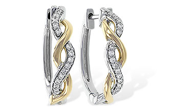 L189-37258: EARRINGS .15 TW