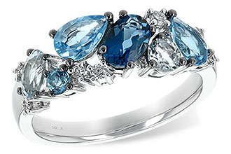 L189-37267: LDS RG 2.05 BLUE TOPAZ 2.16 TGW