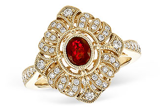 L273-03576: LDS RG .42 RUBY .80 TGW (5x4MM RUBY)