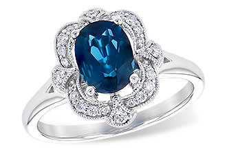 L273-07212: LDS RG 1.35 LONDON BLUE TOPAZ 1.50 TGW
